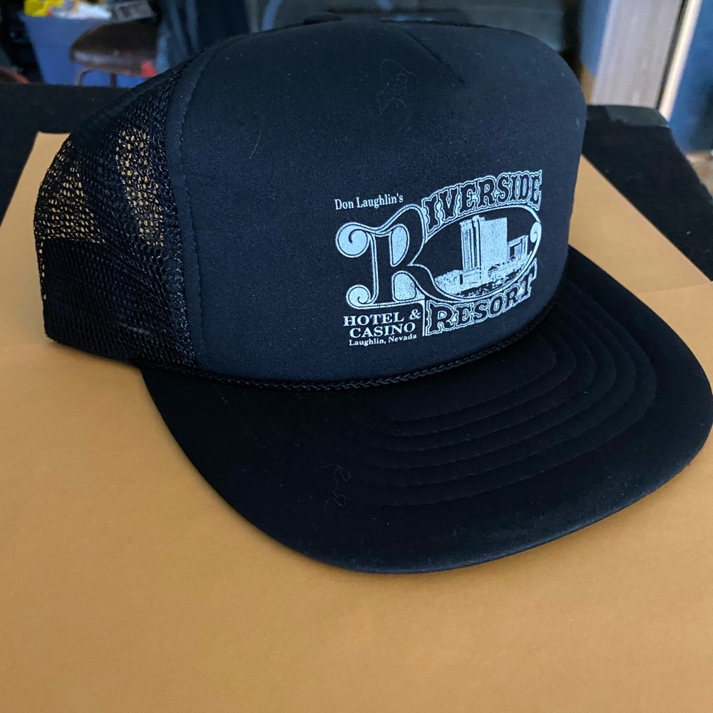 Vintage Black Trucker Hat